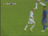 .::! Le Coup de Boule mythique de Zinédine Zidane à Materazzi en finale de la Coupe du Monde 2006 devant 2 milliards de personnes !::.